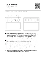 Preview for 5 page of Tanox WeldGuard ADF-206S User Manual