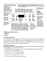 Preview for 5 page of Tappan Millennia TEF365BHD Owner'S Manual