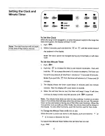 Preview for 6 page of Tappan Millennia TEF365BHD Owner'S Manual