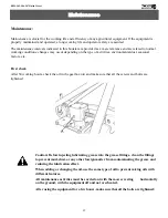 Preview for 17 page of Tar River BFM-505 Operator'S Manual