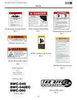 Preview for 34 page of Tar River BWC-040 Operator'S Manual