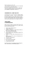 Preview for 6 page of TARAL VST 818 User Instruction Manual