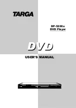 Preview for 1 page of Targa DP-5200x User Manual