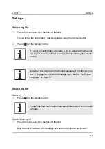 Preview for 27 page of Targa LT 4010 Owner'S Manual And Service Information