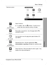 Preview for 76 page of Targa PNA-E3530N User Manual And Service Information