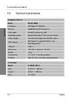 Preview for 115 page of Targa PNA-E3540N User Manual And Service Information