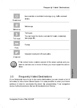 Preview for 48 page of Targa PNA-E4330T User Manual And Service Information