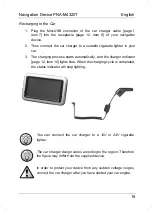 Preview for 16 page of Targa PNA-M4320T User Manual And Service Information