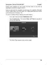 Preview for 100 page of Targa PNA-M4320T User Manual And Service Information