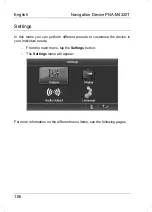 Preview for 107 page of Targa PNA-M4320T User Manual And Service Information