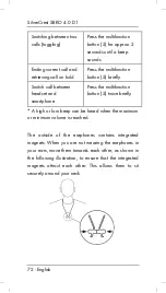 Preview for 74 page of Targa SILVERCREST SBKO 4.0 D1 Operating Instructions And Safety Instructions