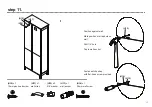 Preview for 17 page of Target 5 Shelf bookcase with doors BK5SHFWDEB Assembly Instructions Manual