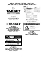 Preview for 6 page of Target DT11H Operating Instructions And Parts List Manual