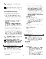 Preview for 23 page of Target DT11H Operating Instructions And Parts List Manual