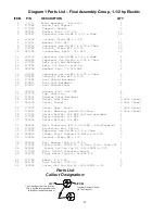 Preview for 29 page of Target DT11H Operating Instructions And Parts List Manual