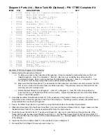 Preview for 43 page of Target DT11H Operating Instructions And Parts List Manual