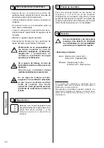 Preview for 14 page of Target ES 1400 Operating Instructions And Parts List Manual