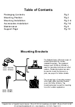 Preview for 2 page of Targetti BULLETTO MINI Mounting Instructions