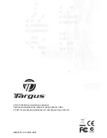 Preview for 80 page of Targus AMV01EU User Manual