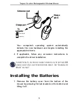 Preview for 4 page of Targus AMW10US User Manual