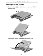 Preview for 4 page of Targus Ergo D-ProNotebook Stand User Manual