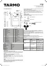 Preview for 4 page of Tarmo 327518 Manual