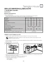 Preview for 78 page of Tarrington House MWD8820G Operating Instructions Manual