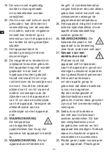 Preview for 40 page of Tarrington House MWDF6925G Operating Instructions Manual