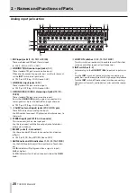 Preview for 20 page of Tascam 24 Owner'S Manual