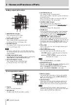 Preview for 22 page of Tascam 24 Owner'S Manual