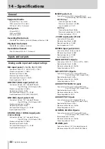 Preview for 60 page of Tascam 24 Owner'S Manual