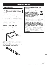 Preview for 21 page of Tascam BO-16DX/IN Owner'S Manual