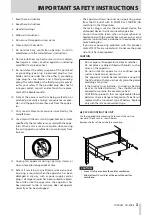 Preview for 3 page of Tascam CD-200iL Owner'S Manual