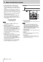 Preview for 10 page of Tascam CD-200iL Owner'S Manual