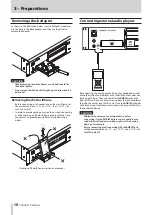 Preview for 16 page of Tascam CD-200iL Owner'S Manual