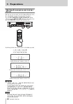 Preview for 18 page of Tascam CD-200iL Owner'S Manual