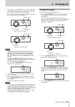 Preview for 23 page of Tascam CD-200iL Owner'S Manual