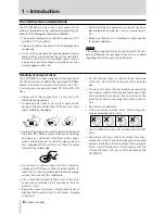 Preview for 8 page of Tascam CD-RW900 Owner'S Manual