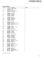 Preview for 40 page of Tascam DA-25 Service Manual