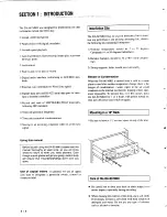 Preview for 4 page of Tascam da-60 mk II Owner'S Manual