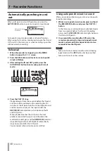 Preview for 48 page of Tascam Digital Portastudio DP-03 Owner'S Manual