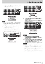 Preview for 21 page of Tascam DP-008EX Owner'S Manual