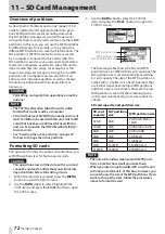 Preview for 72 page of Tascam DP-008EX Owner'S Manual