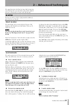 Preview for 29 page of Tascam DP-02 Owner'S Manual