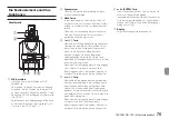 Preview for 75 page of Tascam DR-10X Owner'S Manual