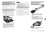 Preview for 77 page of Tascam DR-10X Owner'S Manual