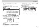 Preview for 43 page of Tascam DR-60DmkII Reference Manual