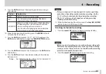 Preview for 45 page of Tascam DR-60DmkII Reference Manual