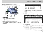 Preview for 21 page of Tascam DR-V1HD Owner'S Manual