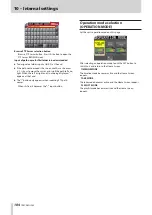 Preview for 104 page of Tascam HS-20 Owner'S Manual